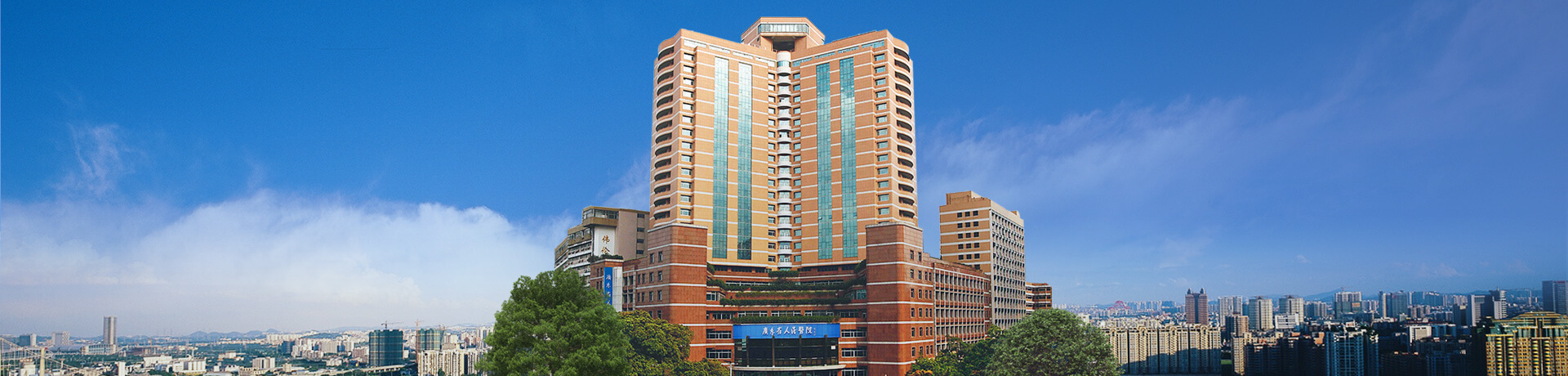 Panorama Kompleks Guangdong Provincial People's Hospital